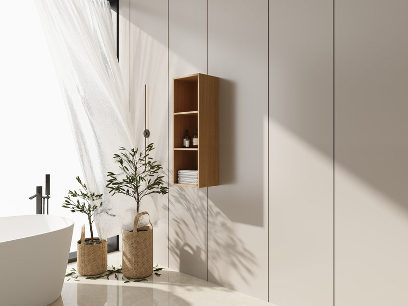 12 Inch Small Wall Mounted Storage Shelves by HouseOfZazla
