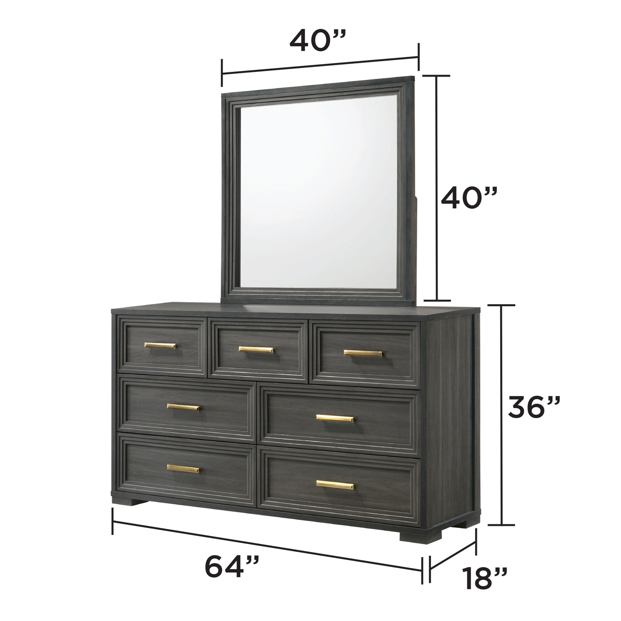 Colorado - Bedroom Set With Upholstered LED Headboard by HouseOfZazla