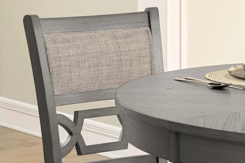 Wrenning - Drm Counter Table Set (Set of 5) - Gray by Unique Piece Furniture