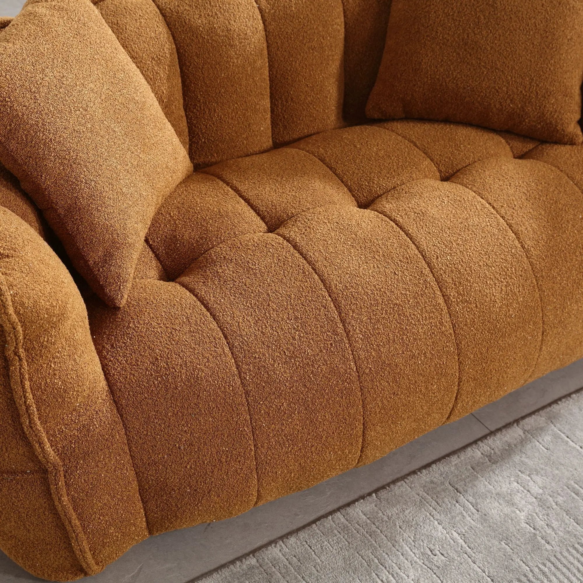 Cozy Beanbag Chair With High Resilience Foam Core For 2 by HouseOfZazla