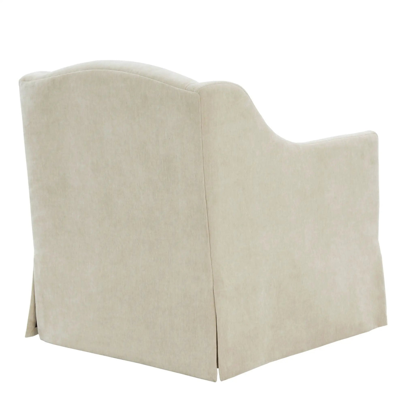 Luisa - Skirted Swivel Accent Chair by HouseOfZazla