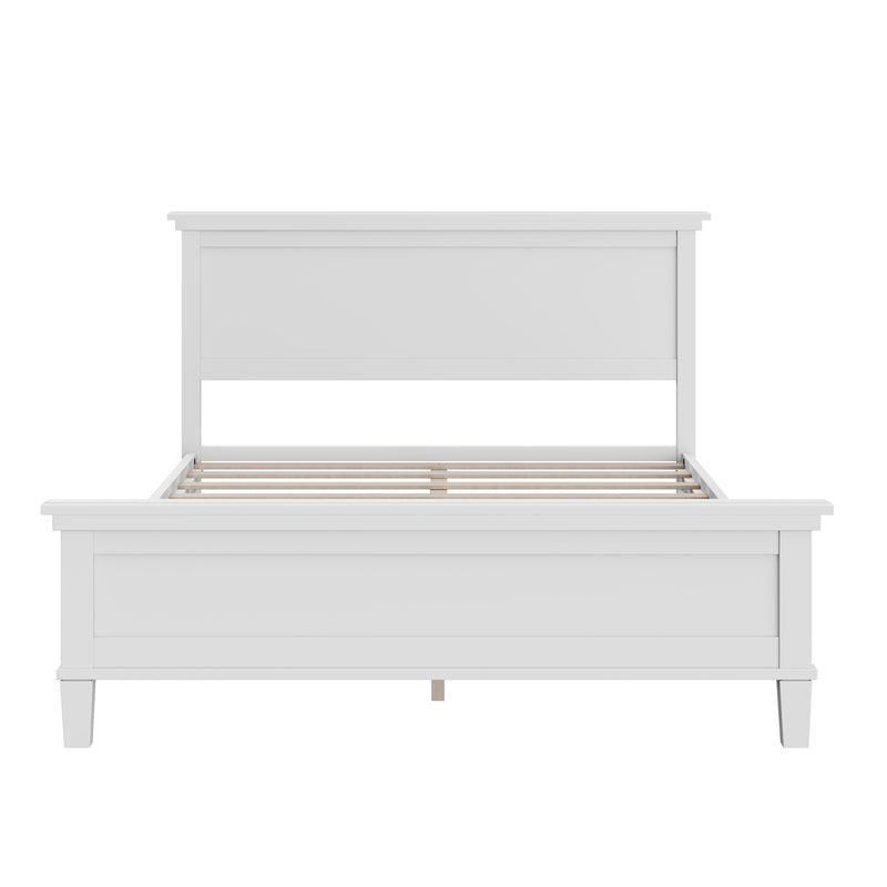 Mid-Century Modern Wood Platform Bed by HouseOfZazla