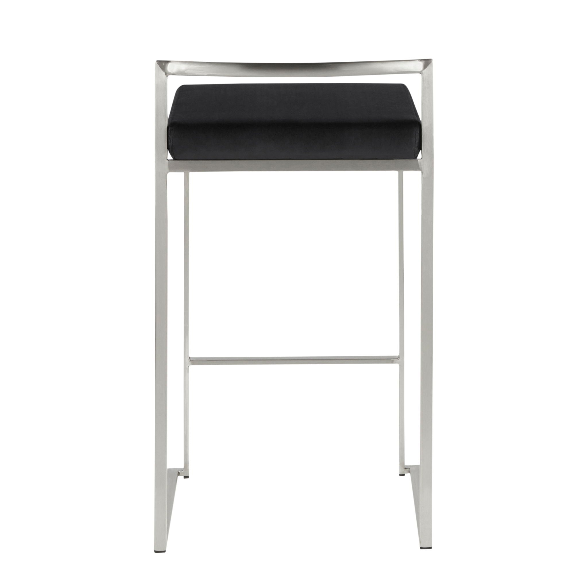 Fuji - Contemporary Elegant Stackable Counter Stool Set by HouseOfZazla
