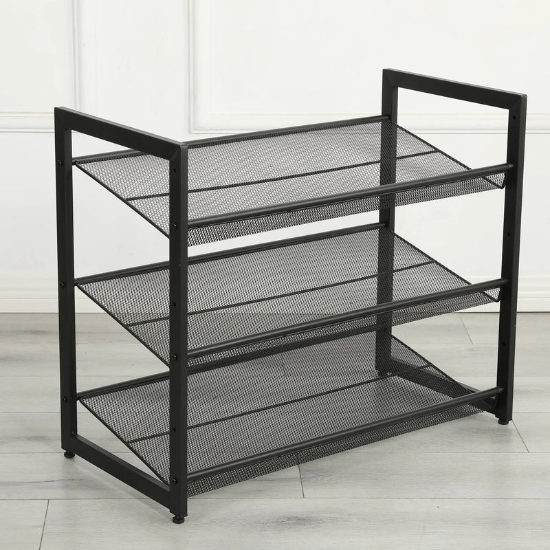 3-Tier Adjustable Shoe Rack by HouseOfZazla