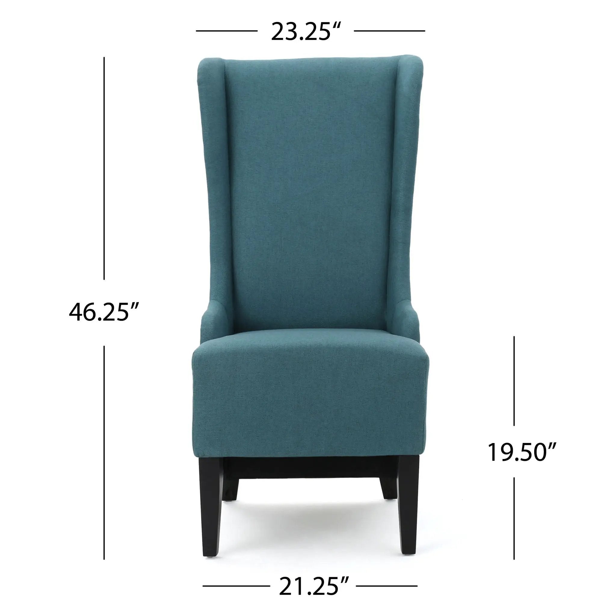 Alight Upholstered Dining Chair With High Back And Birch Wood Legs (Set of 2) by HouseOfZazla