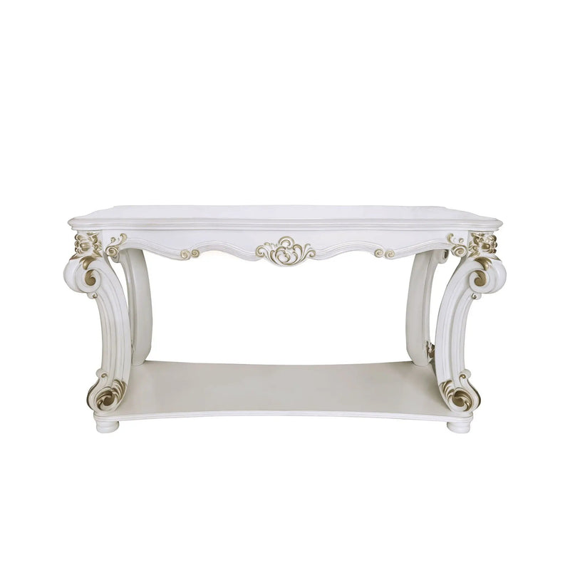 Vendome - Antique Sofa Table - White by Unique Piece Furniture