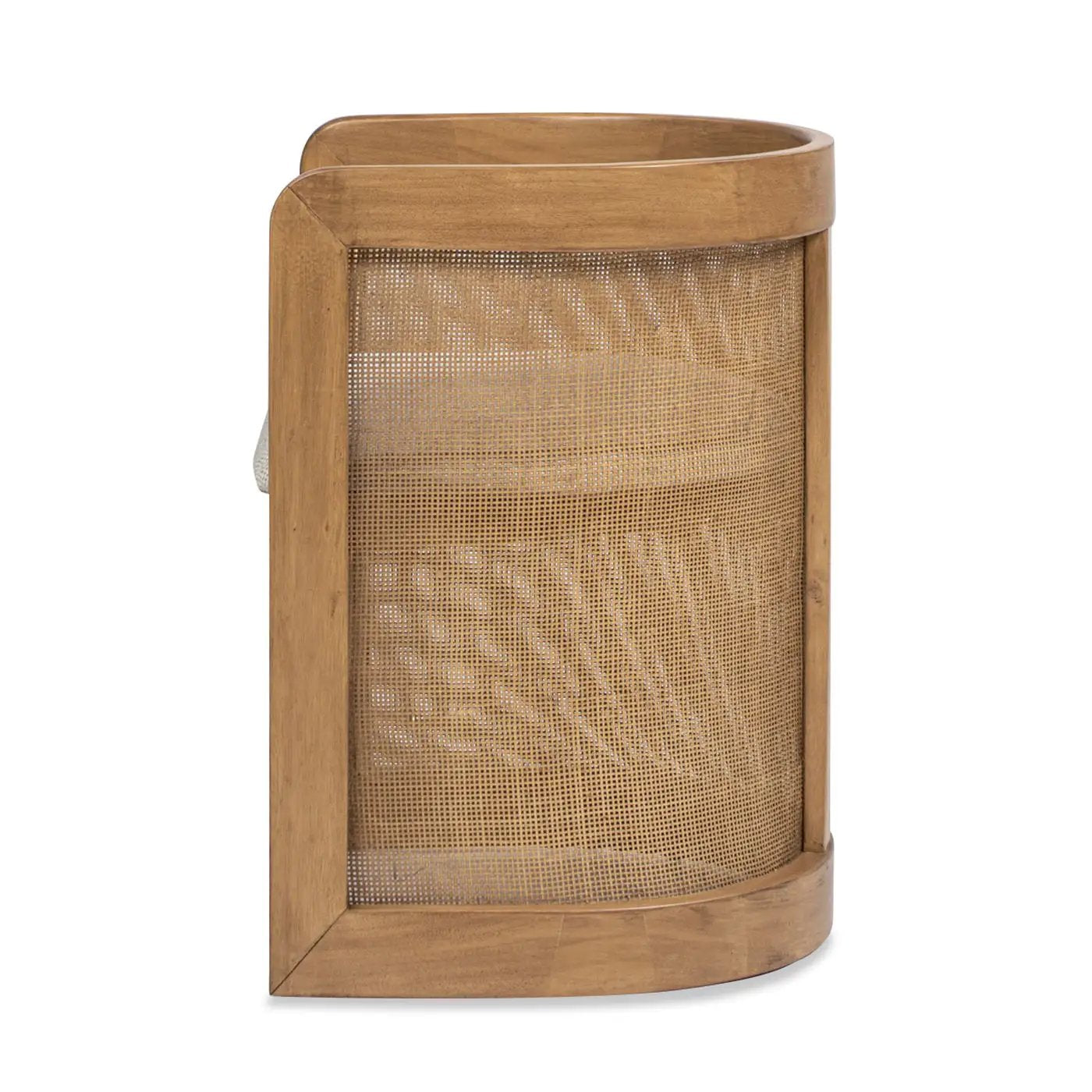 Lilith - Curved Upholstered Dining Chair, Stain Resistant High - White Pepper by Unique Piece Furniture