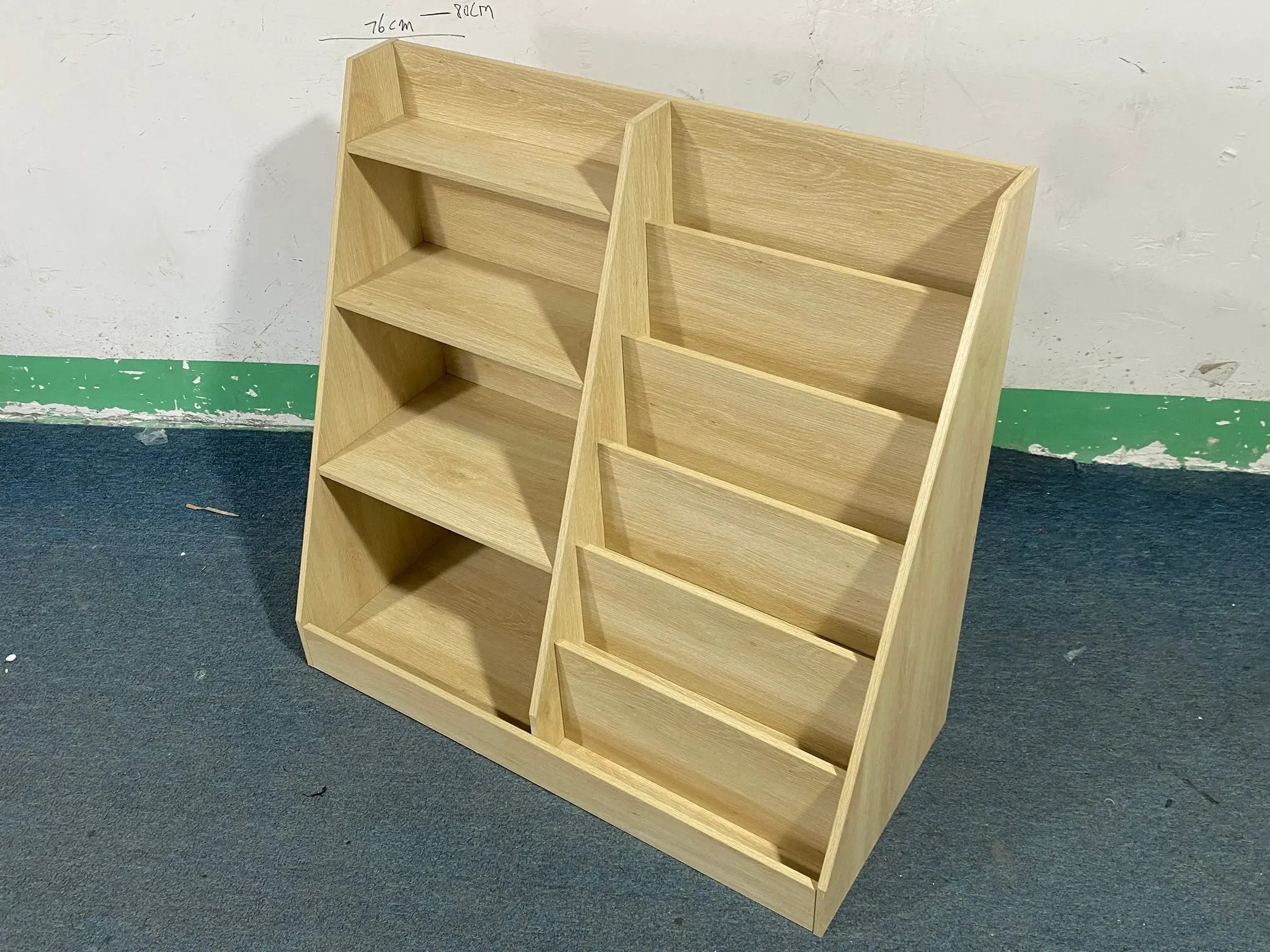 Kids Bookshelf and Toy Storage Organizer by HouseOfZazla