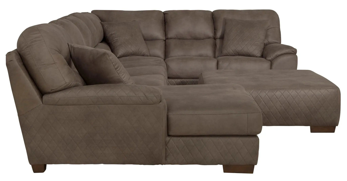 Royce - Sectional With Cocktail Ottoman by Unique Piece Furniture