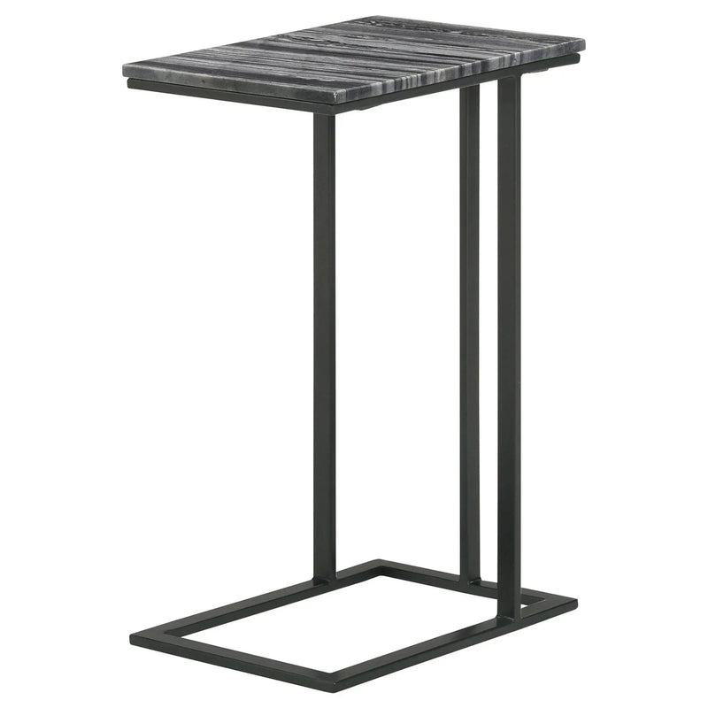 Encina - C-Shaped Sofa Side Table by HouseOfZazla