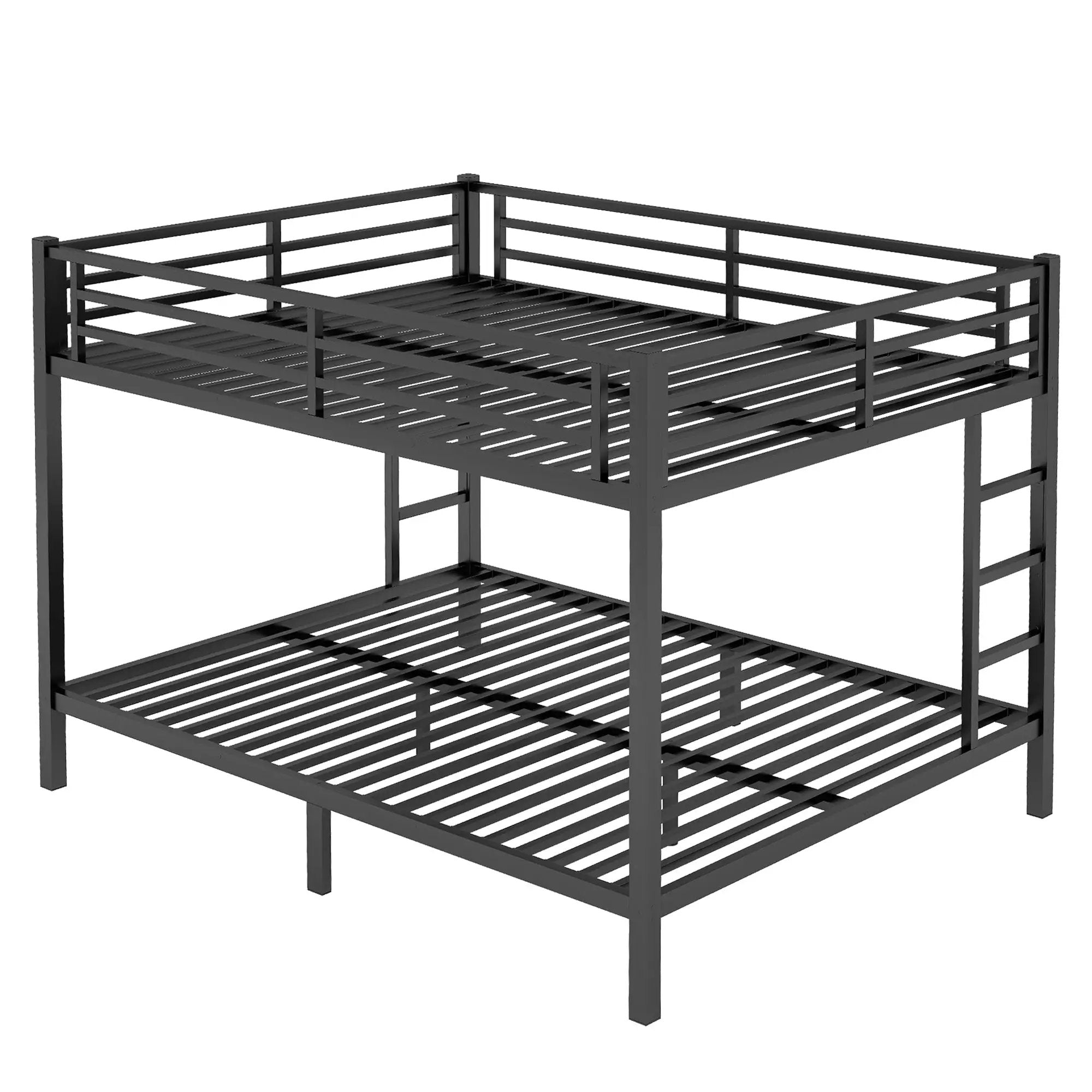 Metal Queen Over Queen Bunk Bed for Teens and Adults by HouseOfZazla