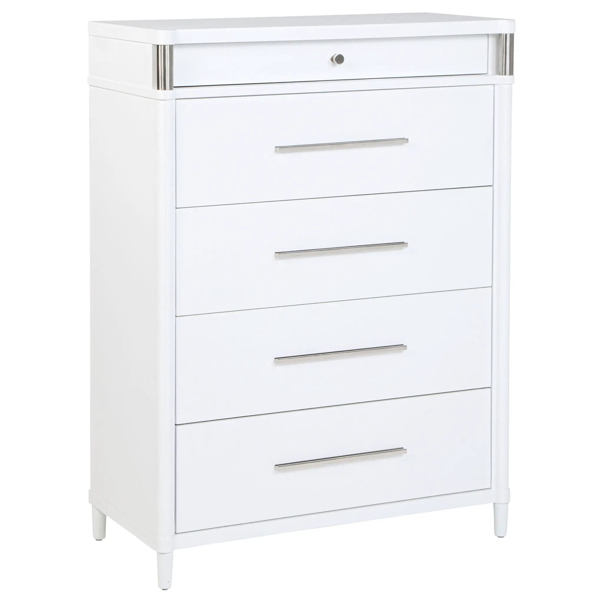 Gracemont 5-drawer Bedroom Chest of Drawers White by Unique Piece Furniture
