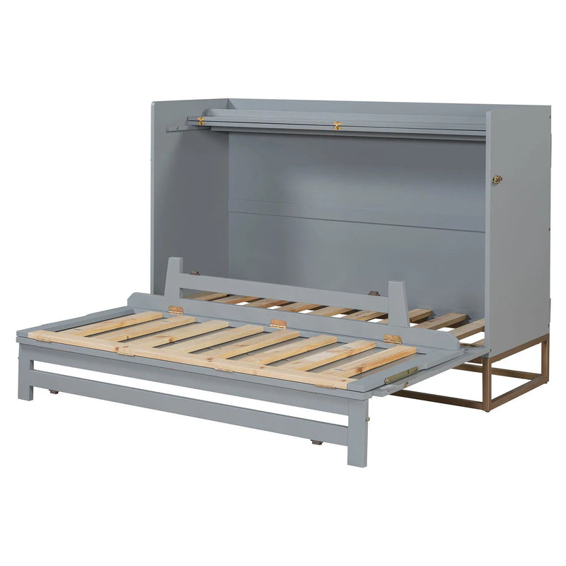 Murphy Bed With Iron Legs, Modern Design by Unique Piece Furniture