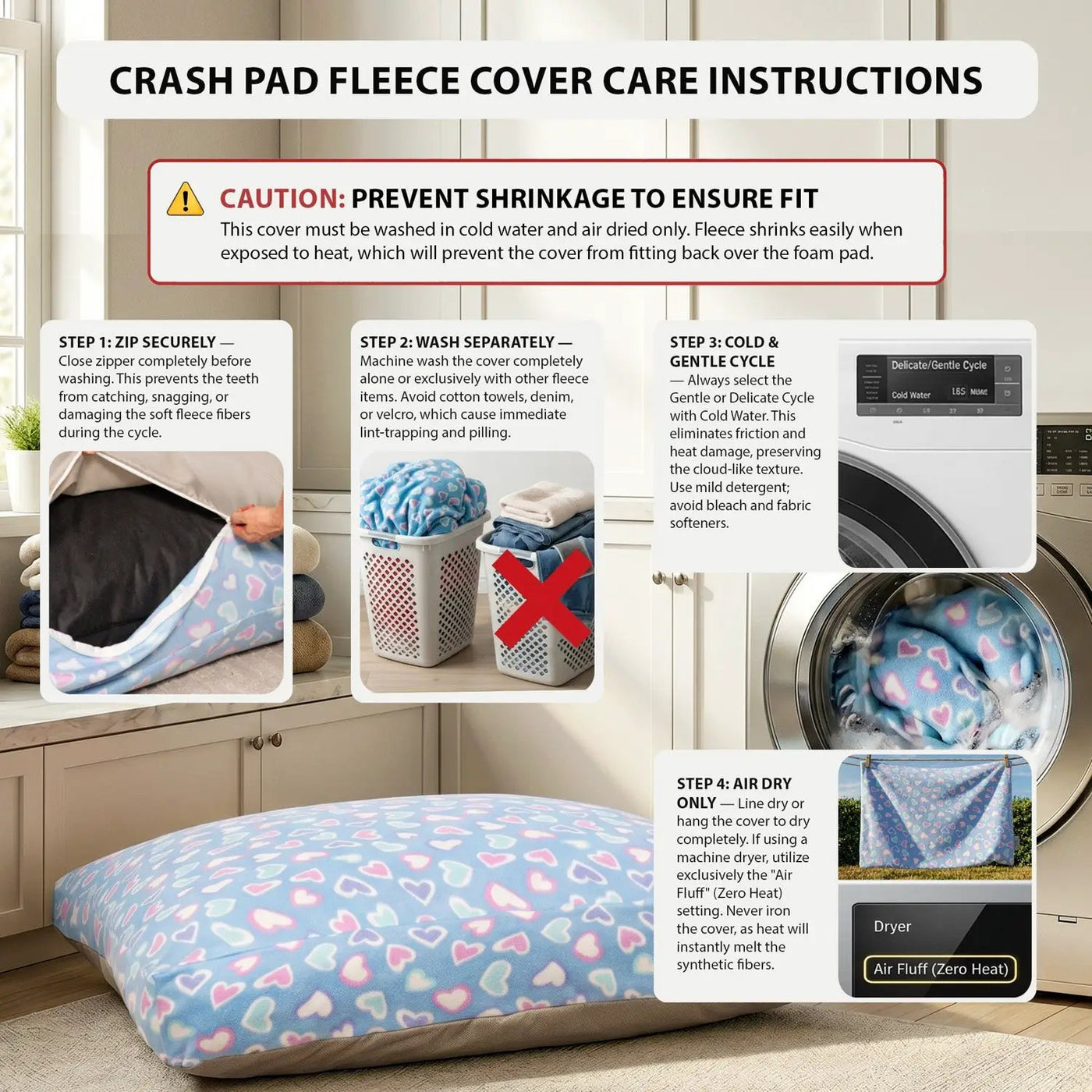 Sensory Crash Pad for Kids & Adults by HouseOfZazla
