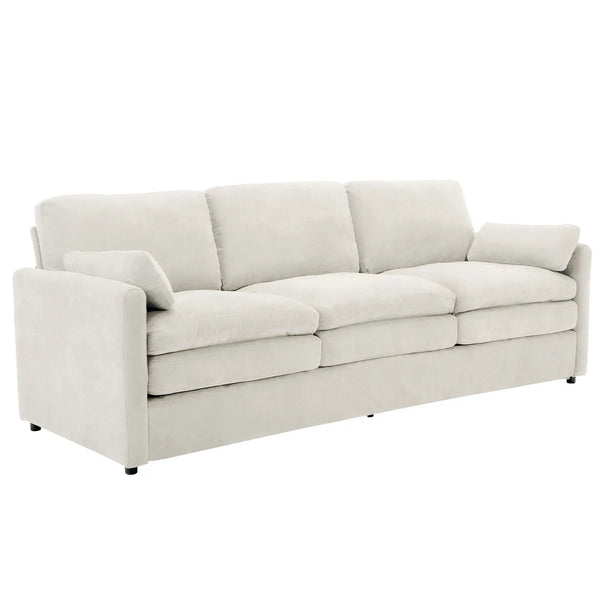 Cozy Upholstered 3 Seater Sofa Cushion For Living Room