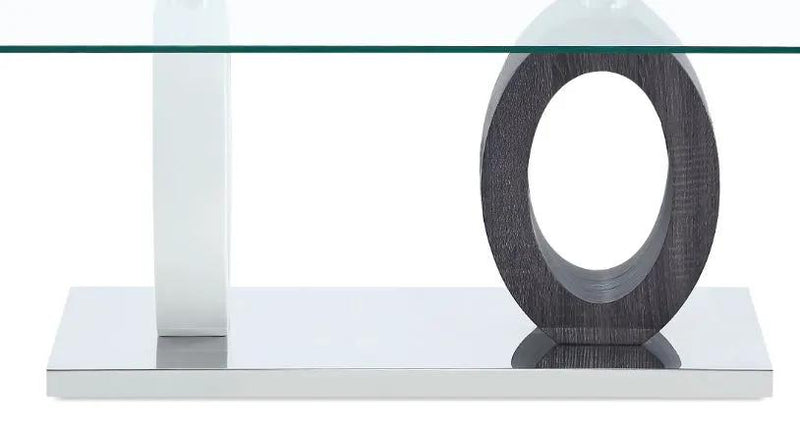 Tracker - Coffee Table - Brown / White by Unique Piece Furniture