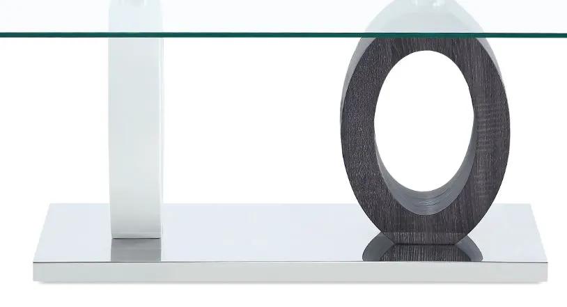 Tracker - Coffee Table - Brown / White by HouseOfZazla