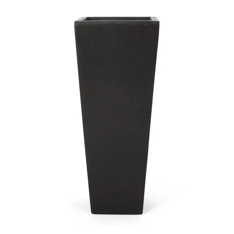 Outdoor Modern Cast Stone Planter by HouseOfZazla