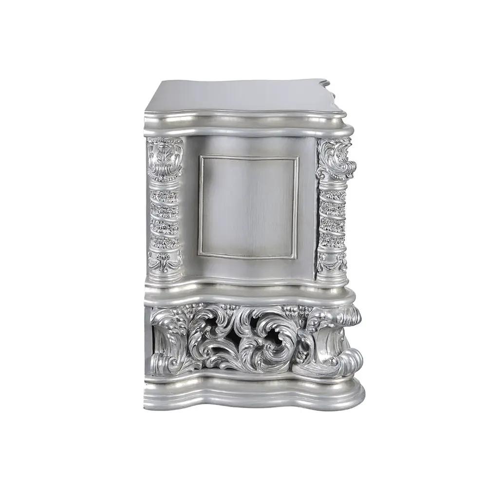 Valkyrie - Nightstand - Antique Platinum by Unique Piece Furniture