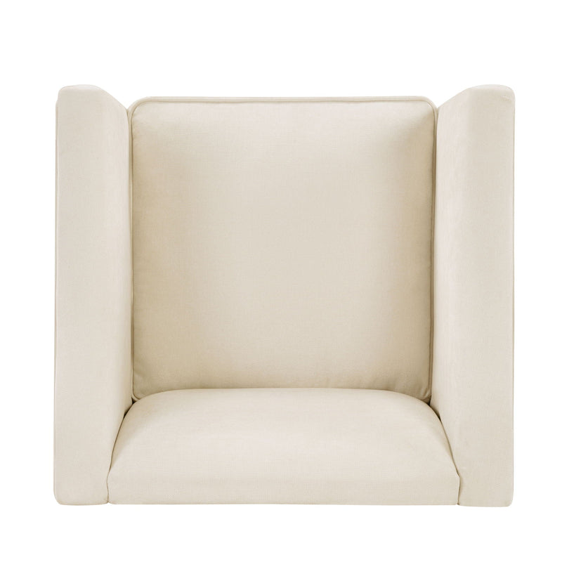 Barrel Accent Chair With Enclosed Arms by HouseOfZazla