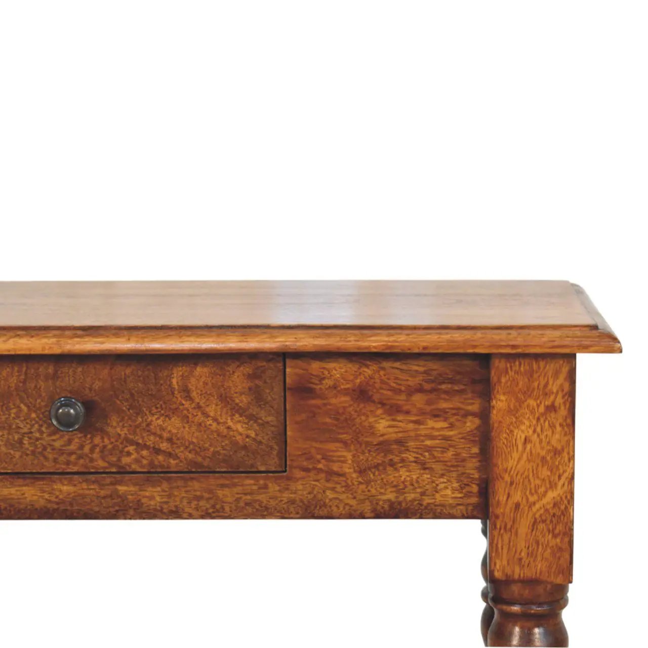 Turned Legs Drawer Console Table by Unique Piece Furniture