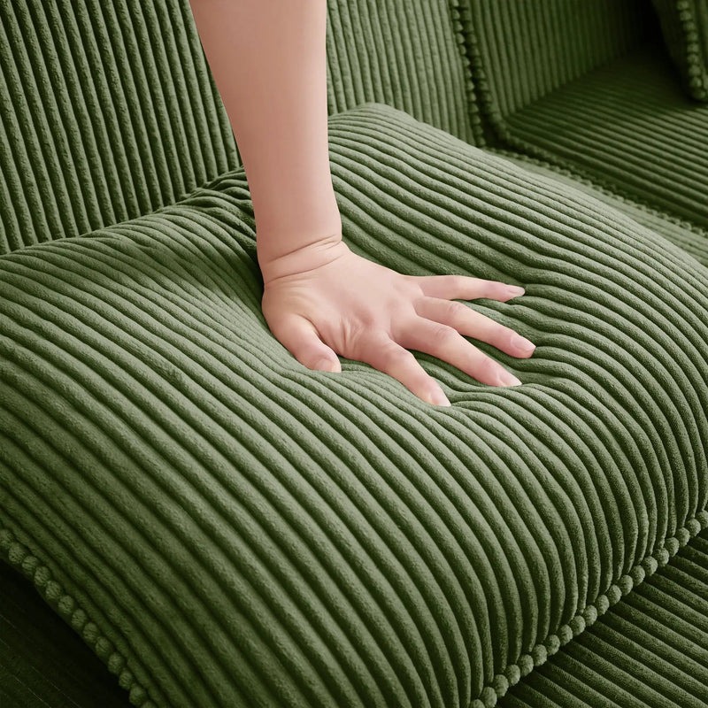 Ottoman Corduroy - Green by HouseOfZazla
