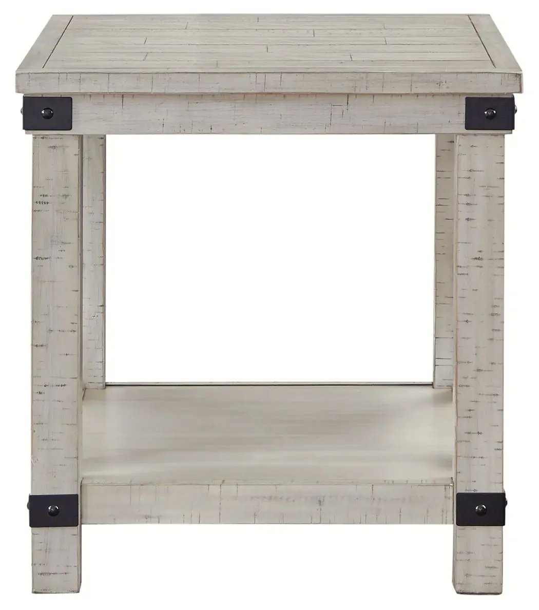 Carynhurst - Rectangular End Table - Whitewash by Unique Piece Furniture