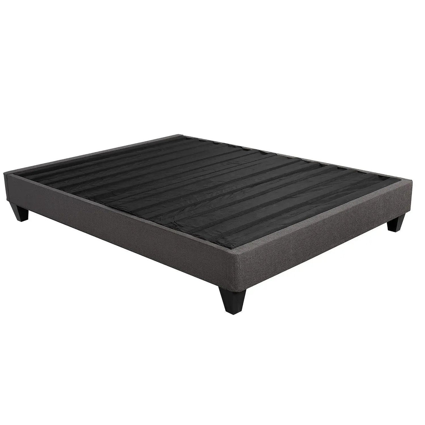 14" Upholstered Platform Bed Base, Mattress Foundation by Unique Piece Furniture