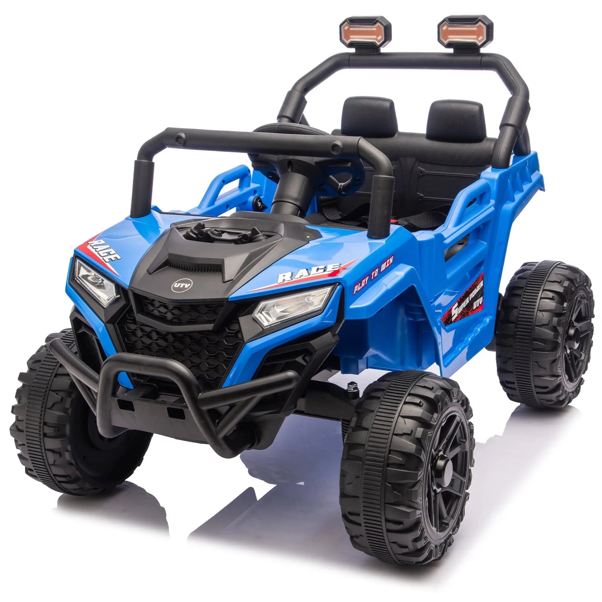 12V 2WD Kids Ride On UTV with Remote Control and Safety Features by HouseOfZazla