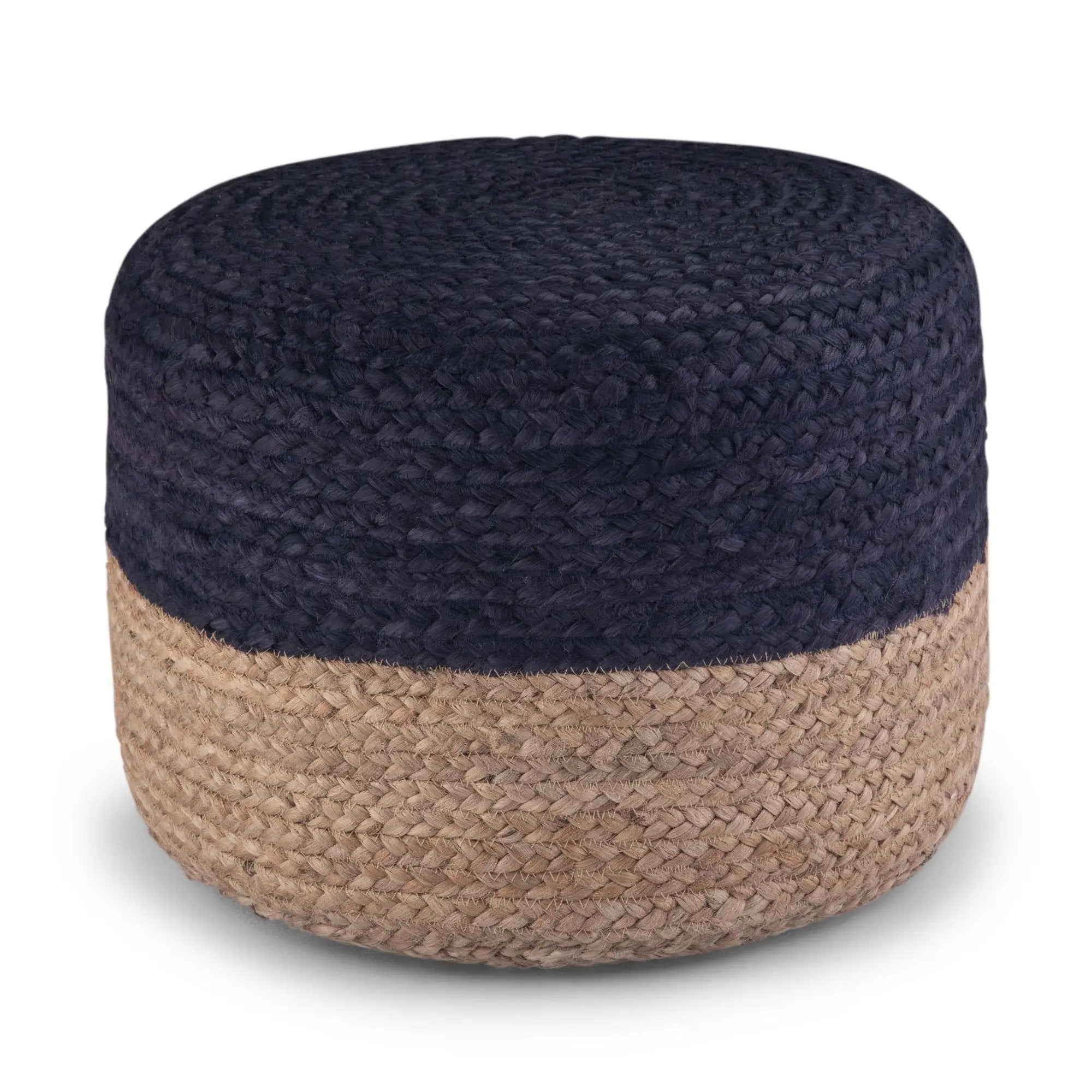 Lydia - Handcrafted Round Pouf by Unique Piece Furniture