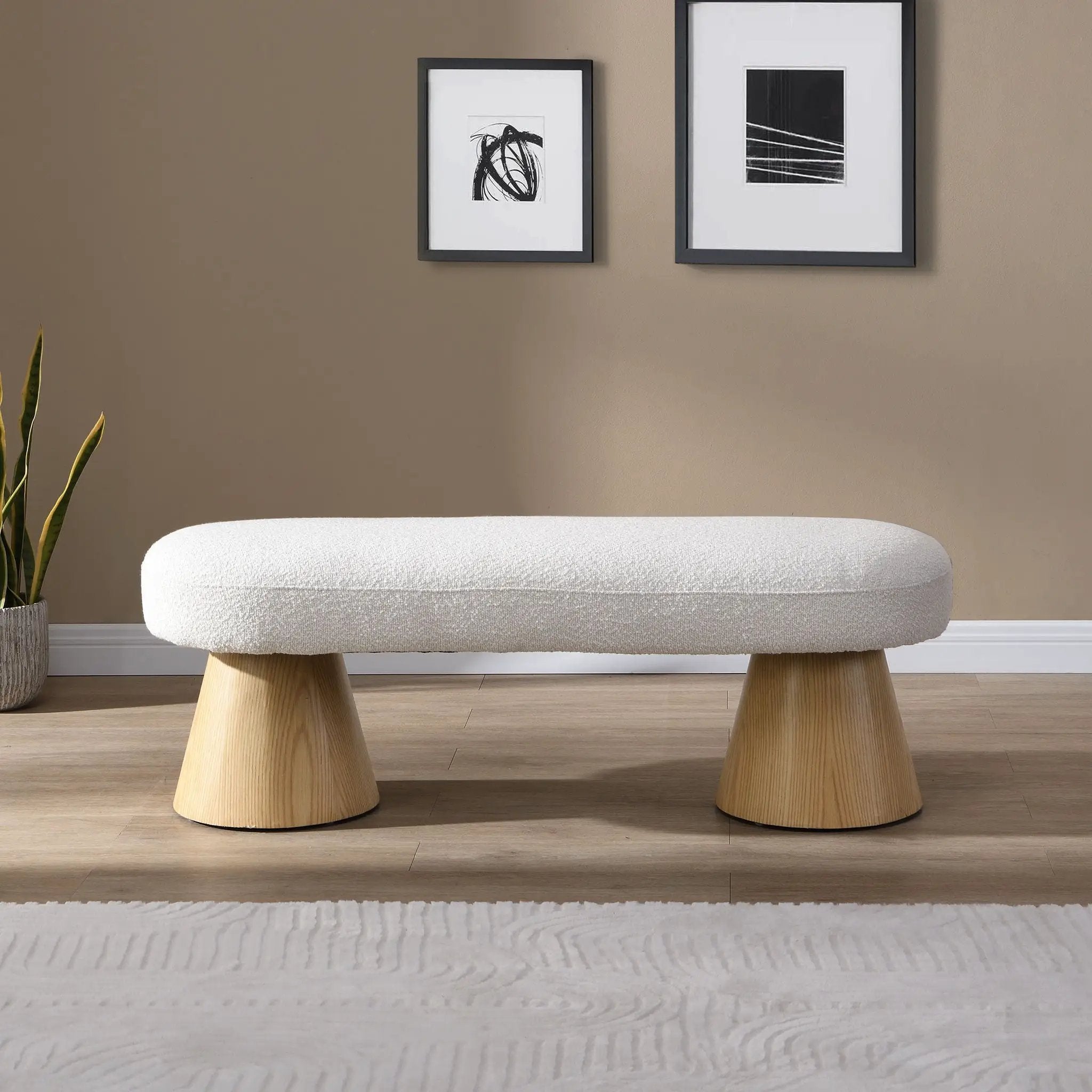 Upholstered Bench For Dining Room by HouseOfZazla