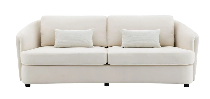 Mariko - 3 Piece Living Room Set Sofa Loveseat Chair - Beige by Unique Piece Furniture