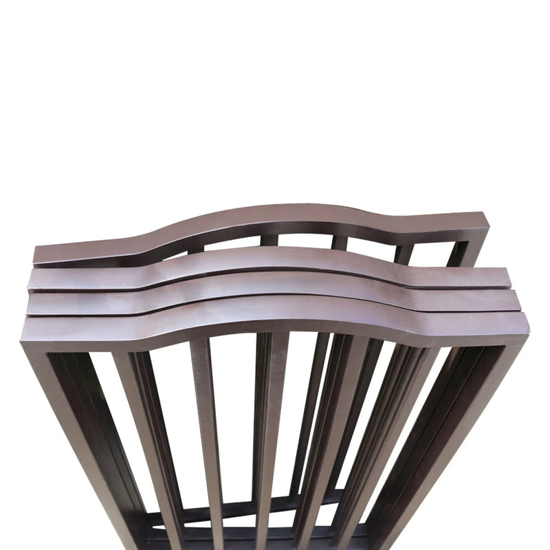 Pet Gate Dog Gate For Doorways, Stairs Or House Freestanding Folding - Dark Brown by HouseOfZazla