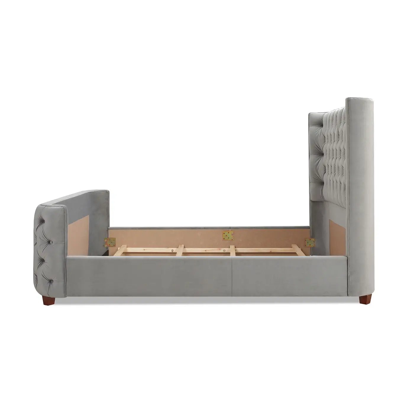 Brooklyn - Tufted Panel Bed Headboard And Footboard Set by HouseOfZazla