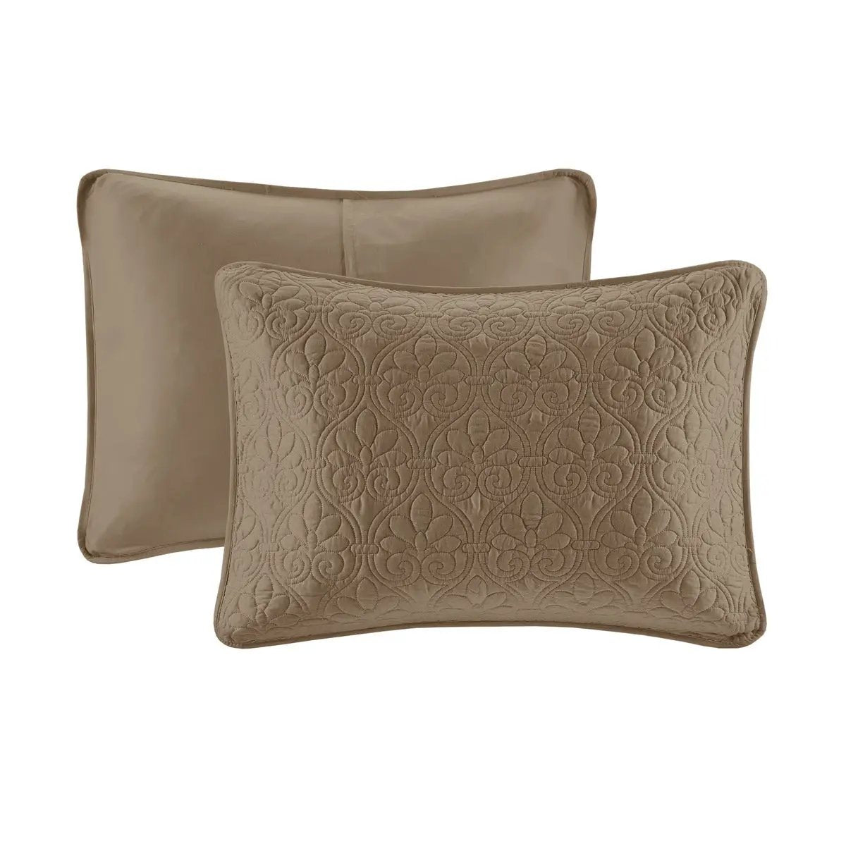 Reversible Quilt Set Mocha Full/Queen by HouseOfZazla