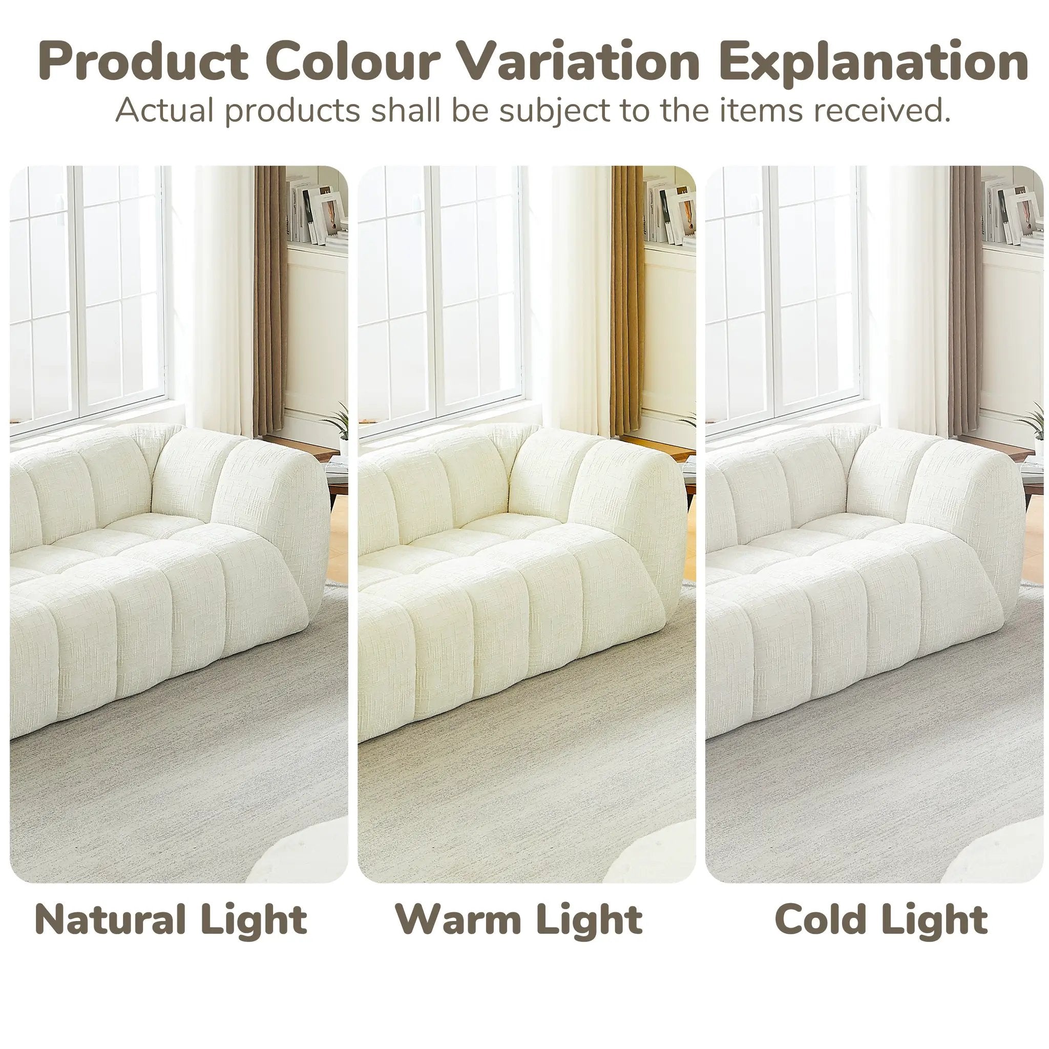 Chenille Pure Foam Sofa by HouseOfZazla