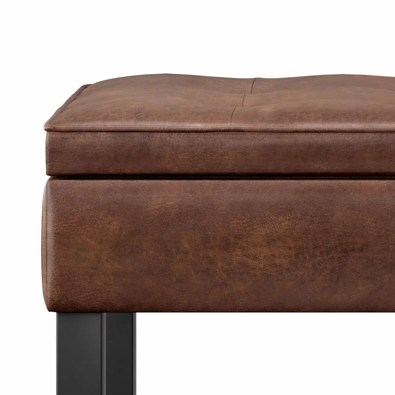 Cosmopolitan - Storage Ottoman Bench With Open Bottom by Unique Piece Furniture