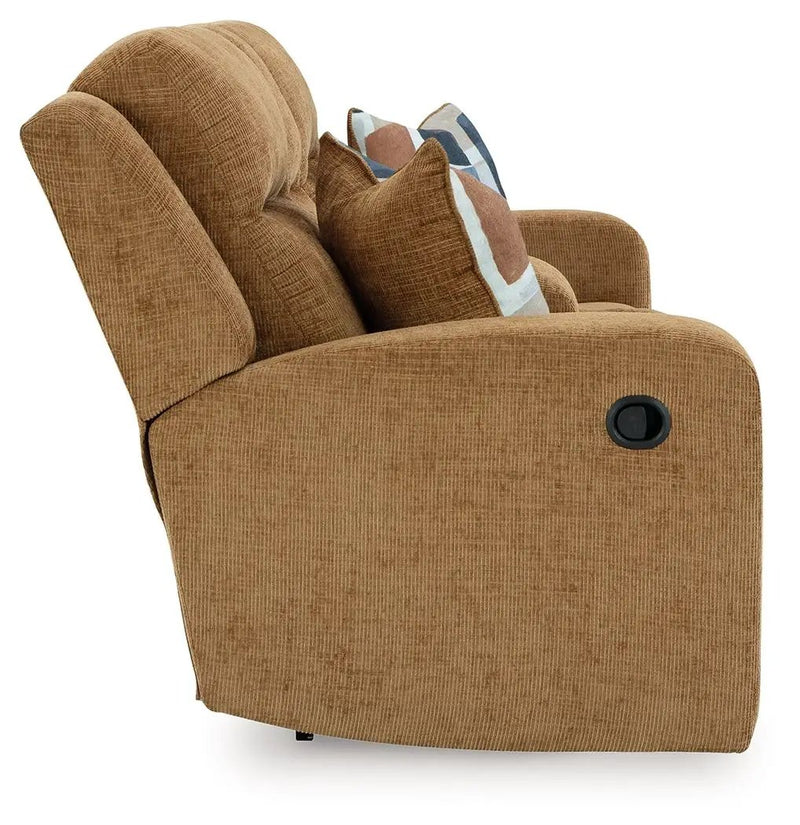 Kanlow - Dbl Reclining Loveseat With Console by Unique Piece Furniture
