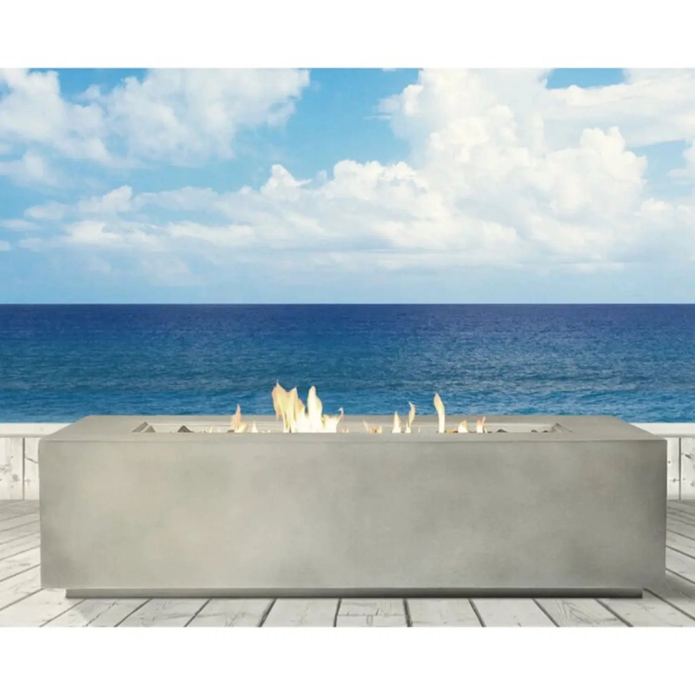 Lightweight Design Propane / Natural Gas Fire Pit Table by HouseOfZazla