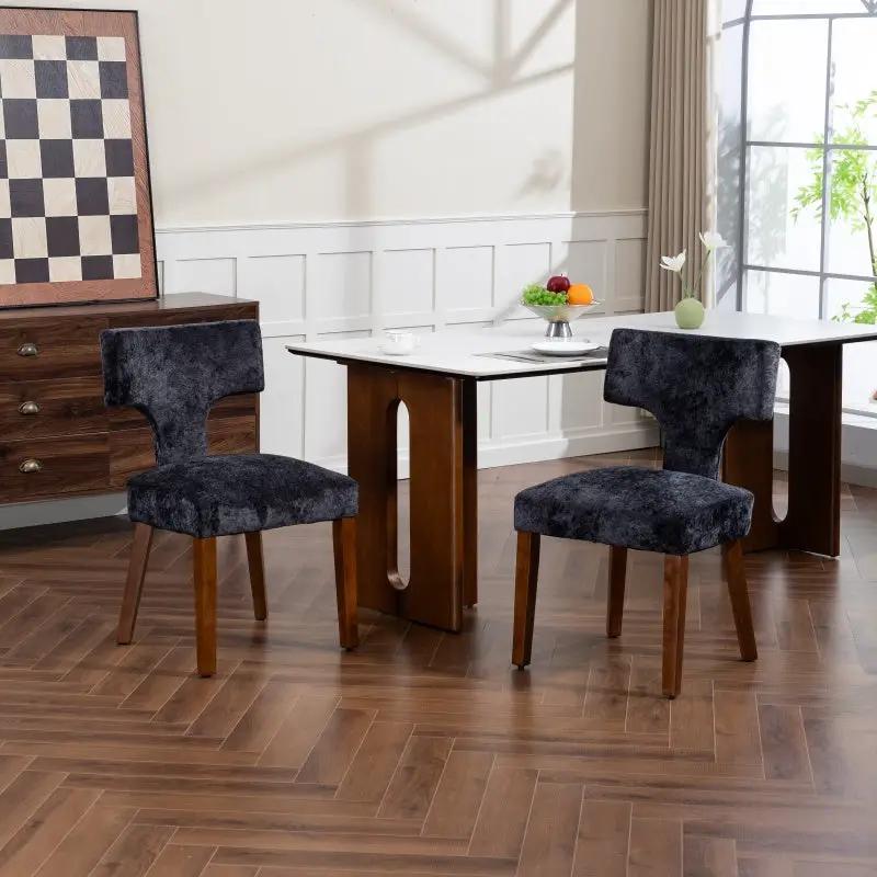 Mid Century Modern Dining Chairs Set of 2 by HouseOfZazla