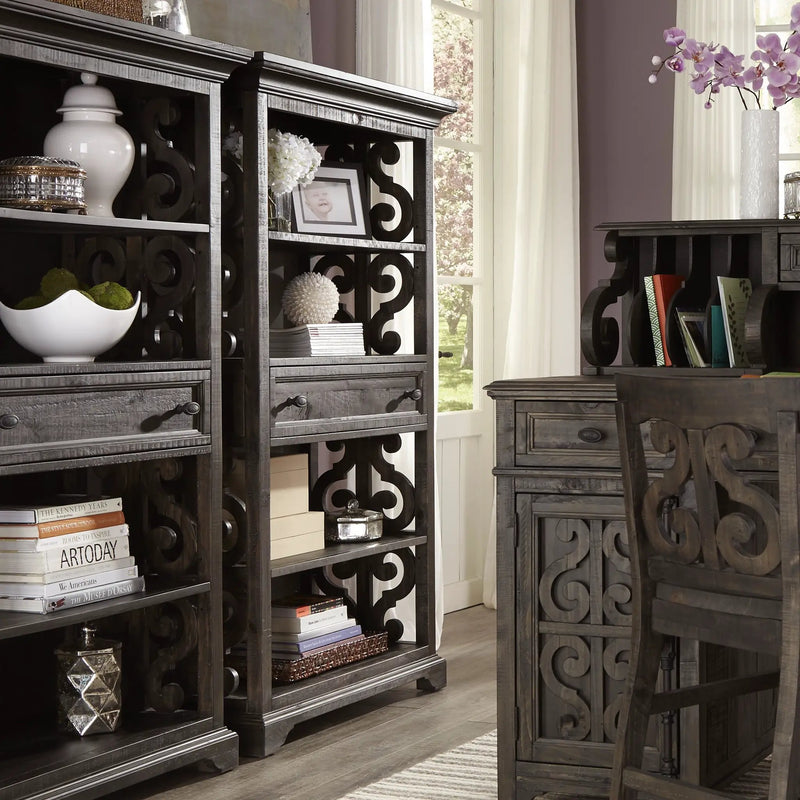 Bellamy - Bookcase - Peppercorn by Unique Piece Furniture