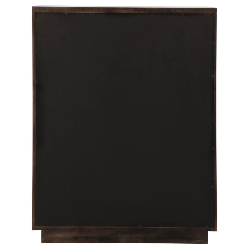Terrace 5-drawer Chest of Drawers Ash Brown by Unique Piece Furniture