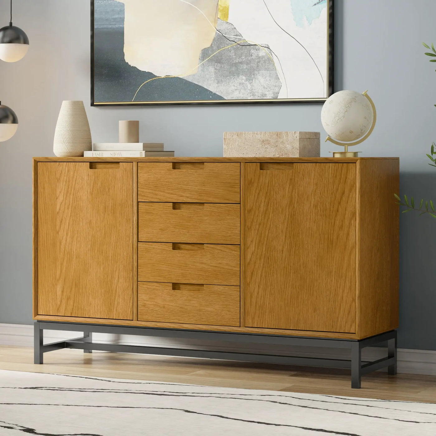 Banting - Sideboard With Centre Drawers by HouseOfZazla