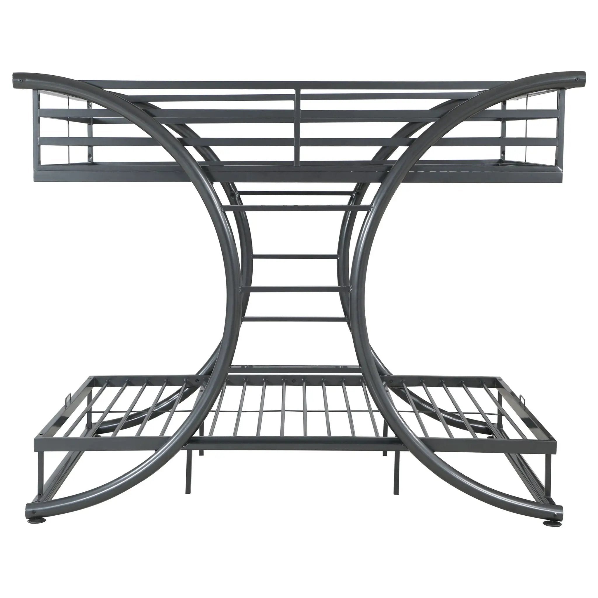 Weston - Bunk Bed Full Over Full - Gunmetal
