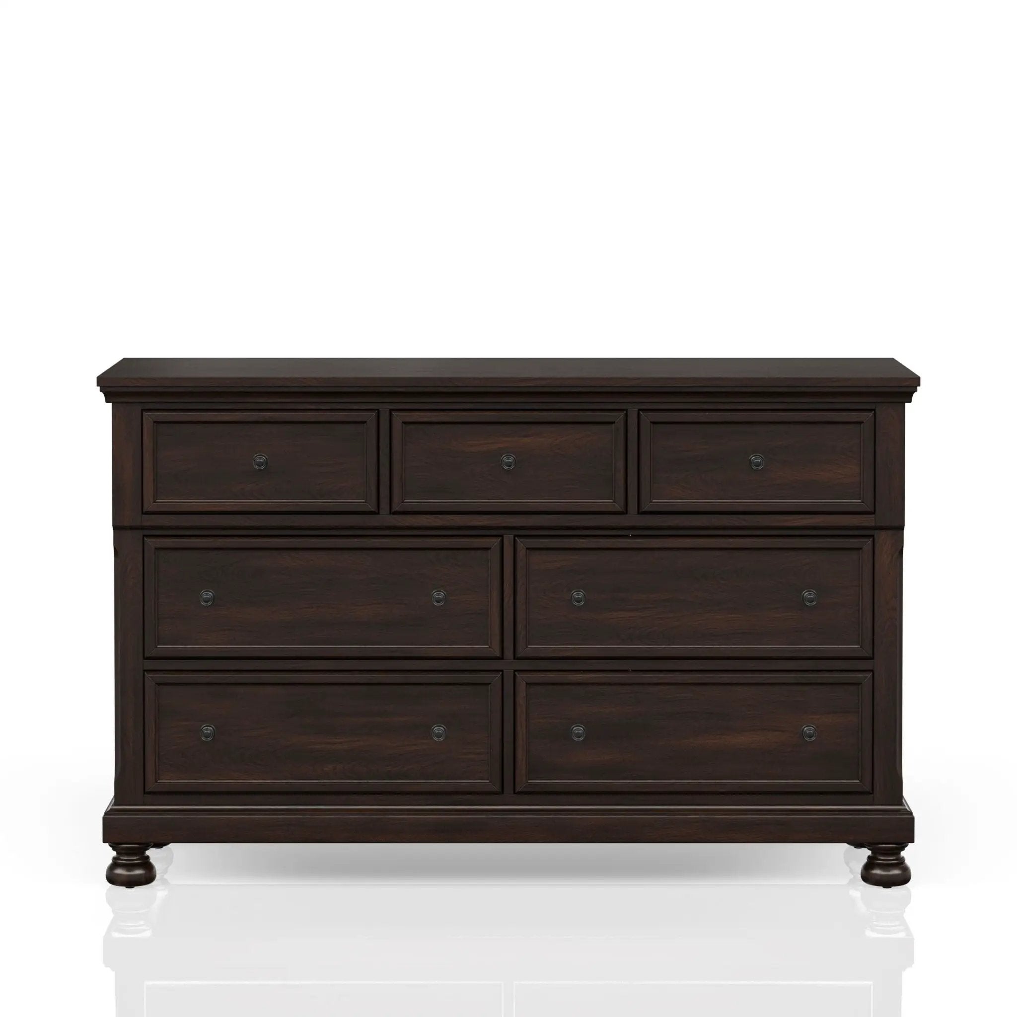 7 Seven Drawer Dresser - Cherry