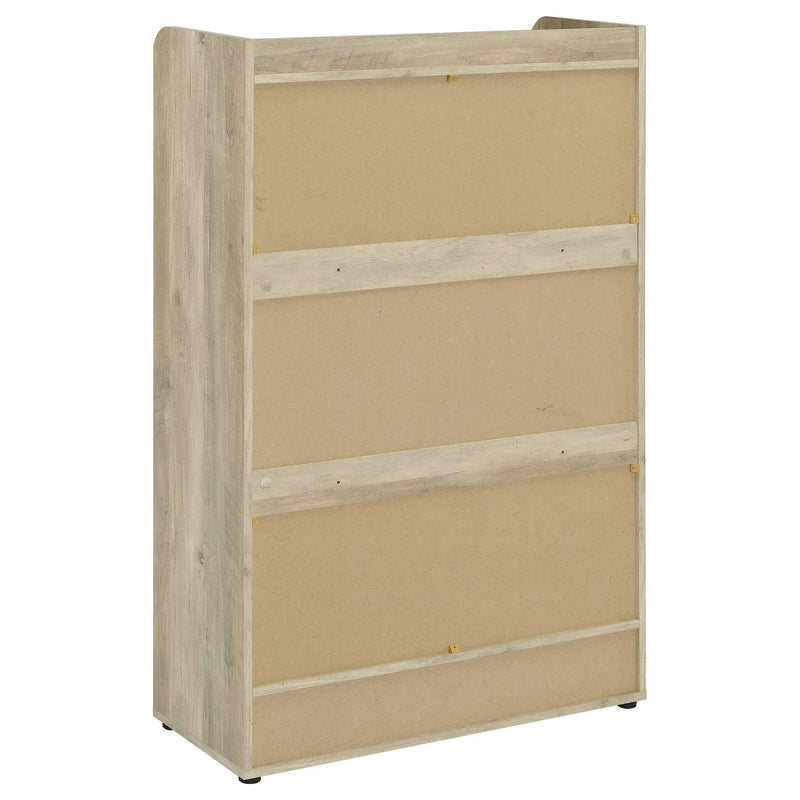 Denia 3-tier Engineered Wood Shoe Cabinet Grey by Unique Piece Furniture