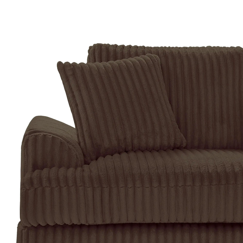 Oversized Sectional Sofa U - Shaped Sofa Couch Modern Sofa Upholstered In Soft With A Chaise Lounge For Living Room by HouseOfZazla