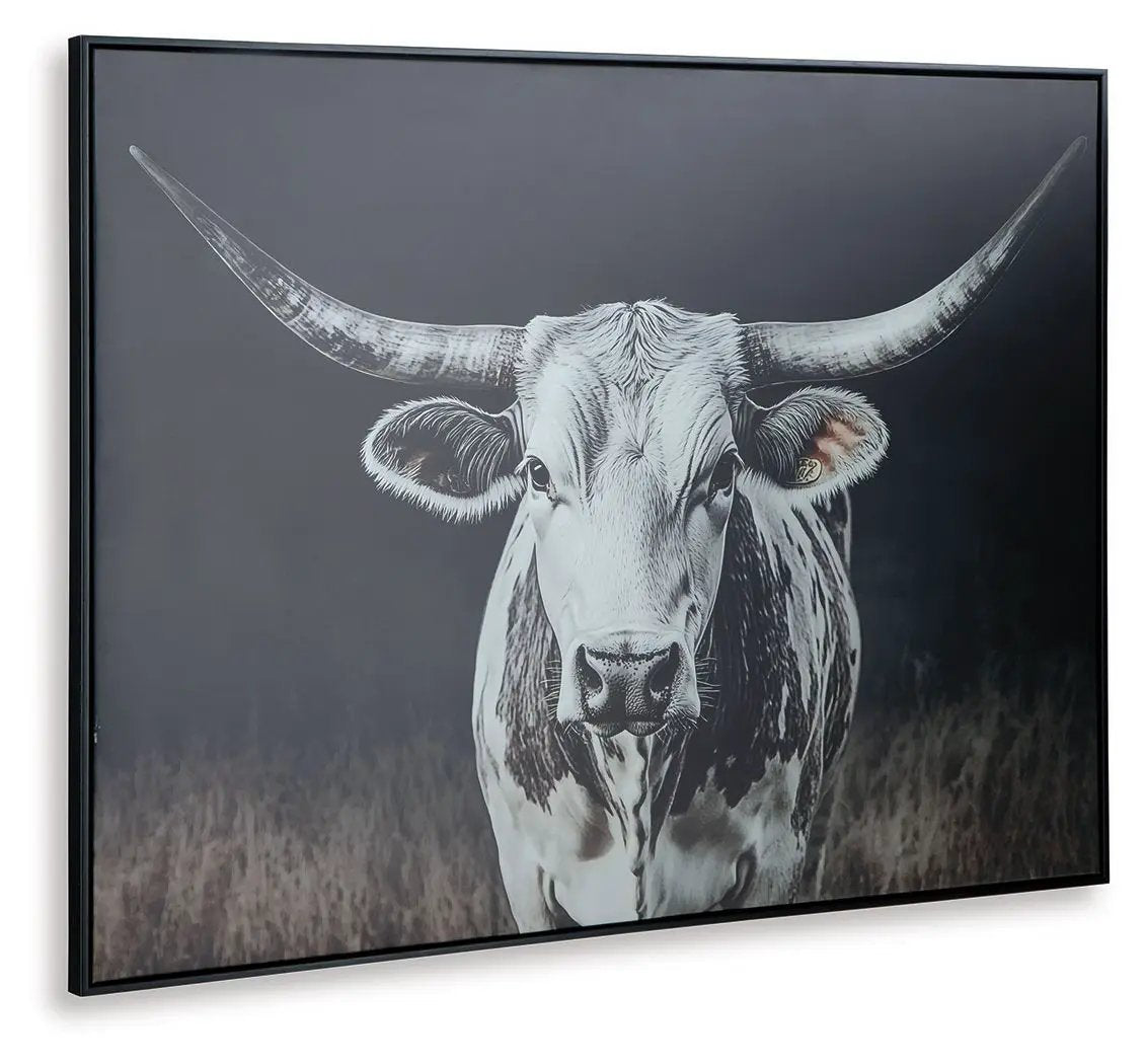 Harlandale - Wall Art - Black / White / Brown by Unique Piece Furniture