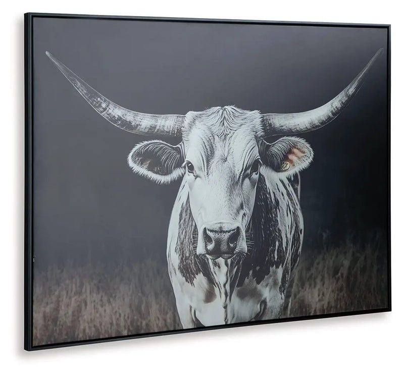 Harlandale - Wall Art - Black / White / Brown by Unique Piece Furniture
