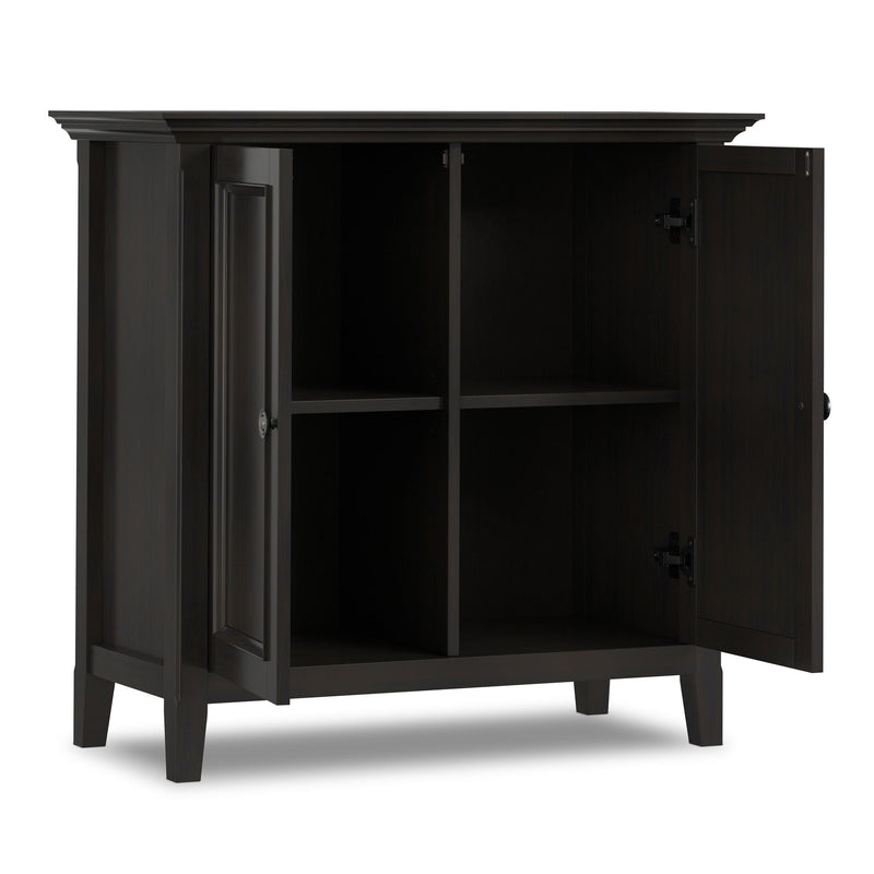 Amherst - 2 Door Storage Cabinet & Adjustable Shelving - Brown by HouseOfZazla